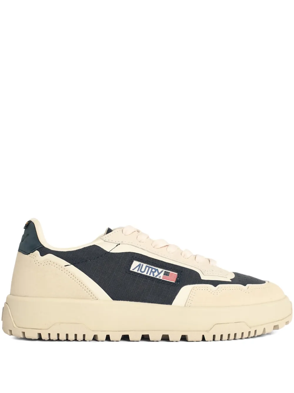 Autry WIildpace micro-hole suede sneakers - Toni neutri