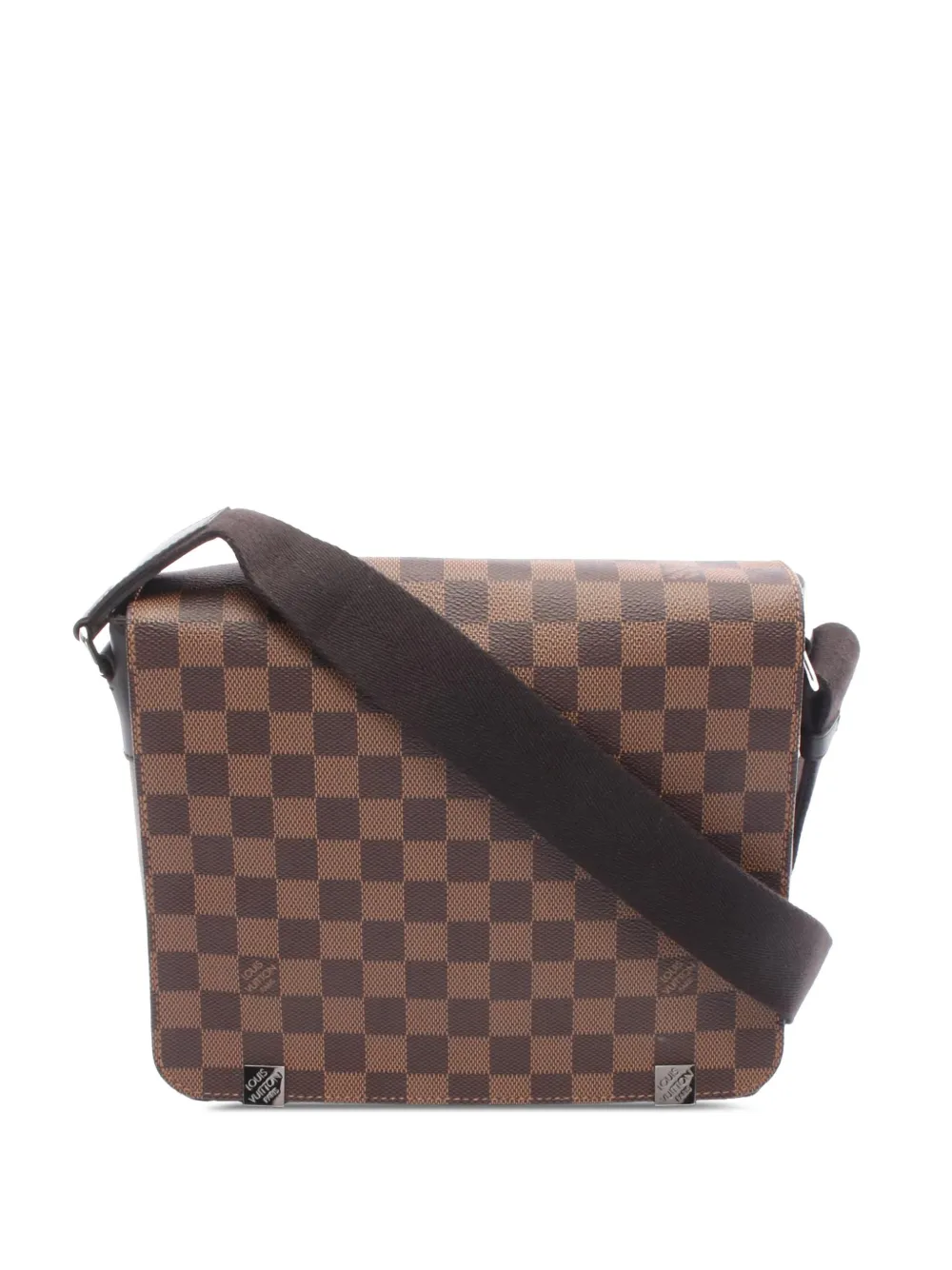 Louis Vuitton Pre-Owned 2017 Damier Ebene District PM crossbody bag - Marrone