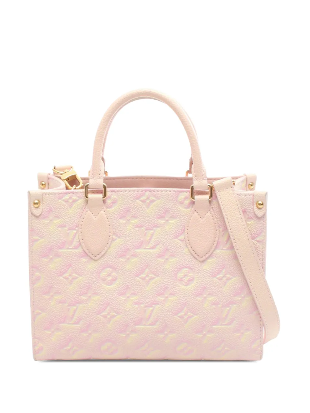 Louis Vuitton Pre-Owned 2021-2025 Monogram Empreinte Summer Stardust OnTheGo PM satchel - Rosa