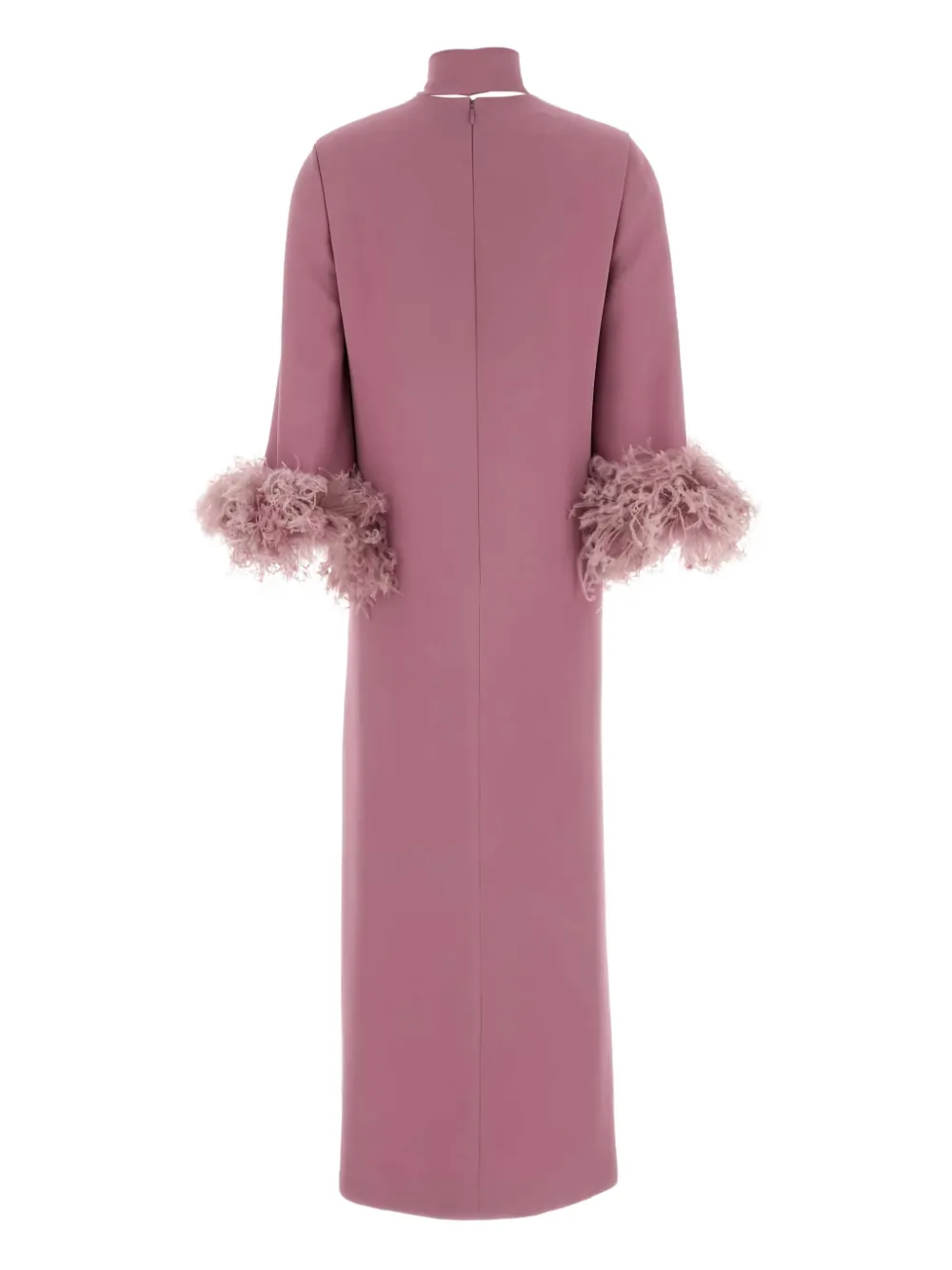 Valentino Garavani bow-detail midi dress - Roze