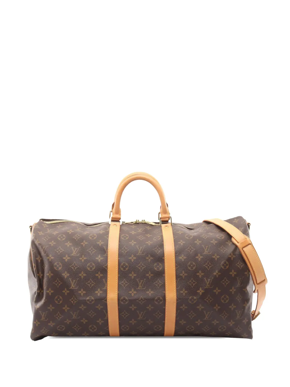 Louis Vuitton Pre-Owned 2000 Monogram Keepall Bandouliere 55 travel bag - Marrone