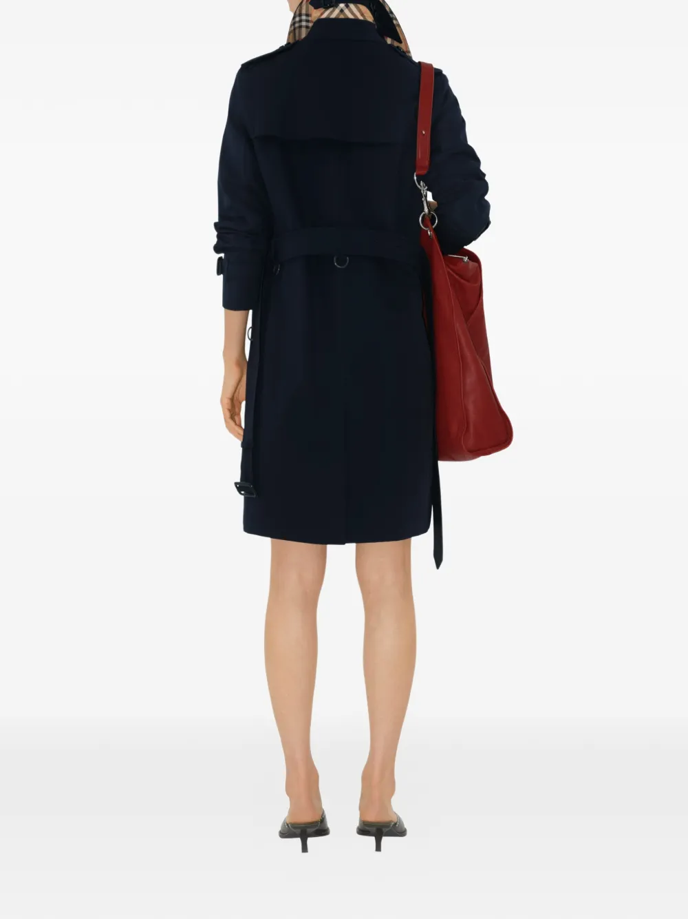 Burberry Kensington Heritage trenchcoat Blauw