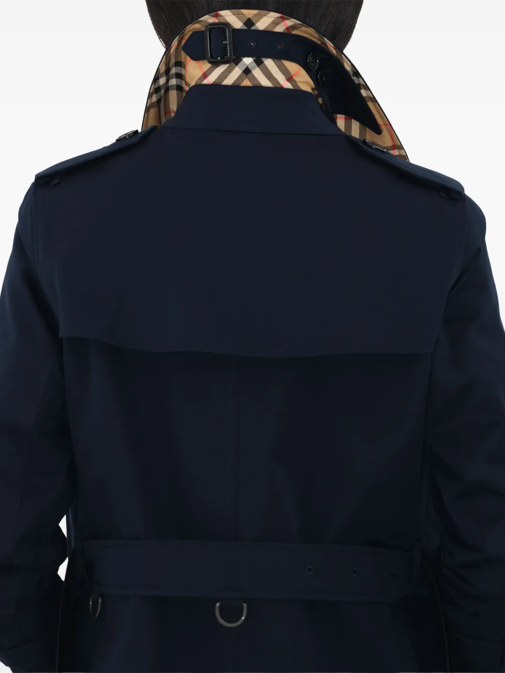 Burberry Kensington Heritage trenchcoat Blauw