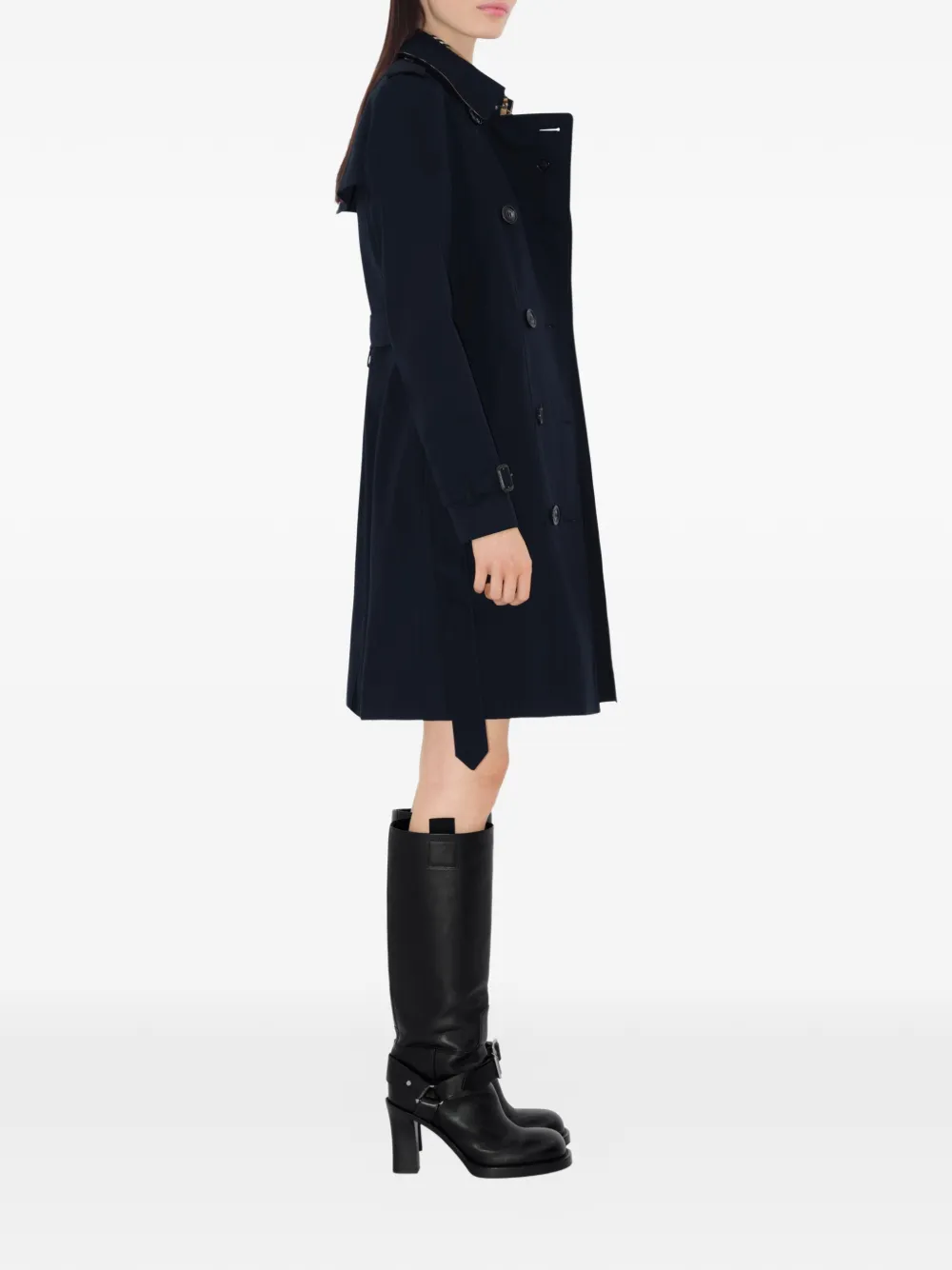  Burberry Chelsea Trench Coat - Blue 