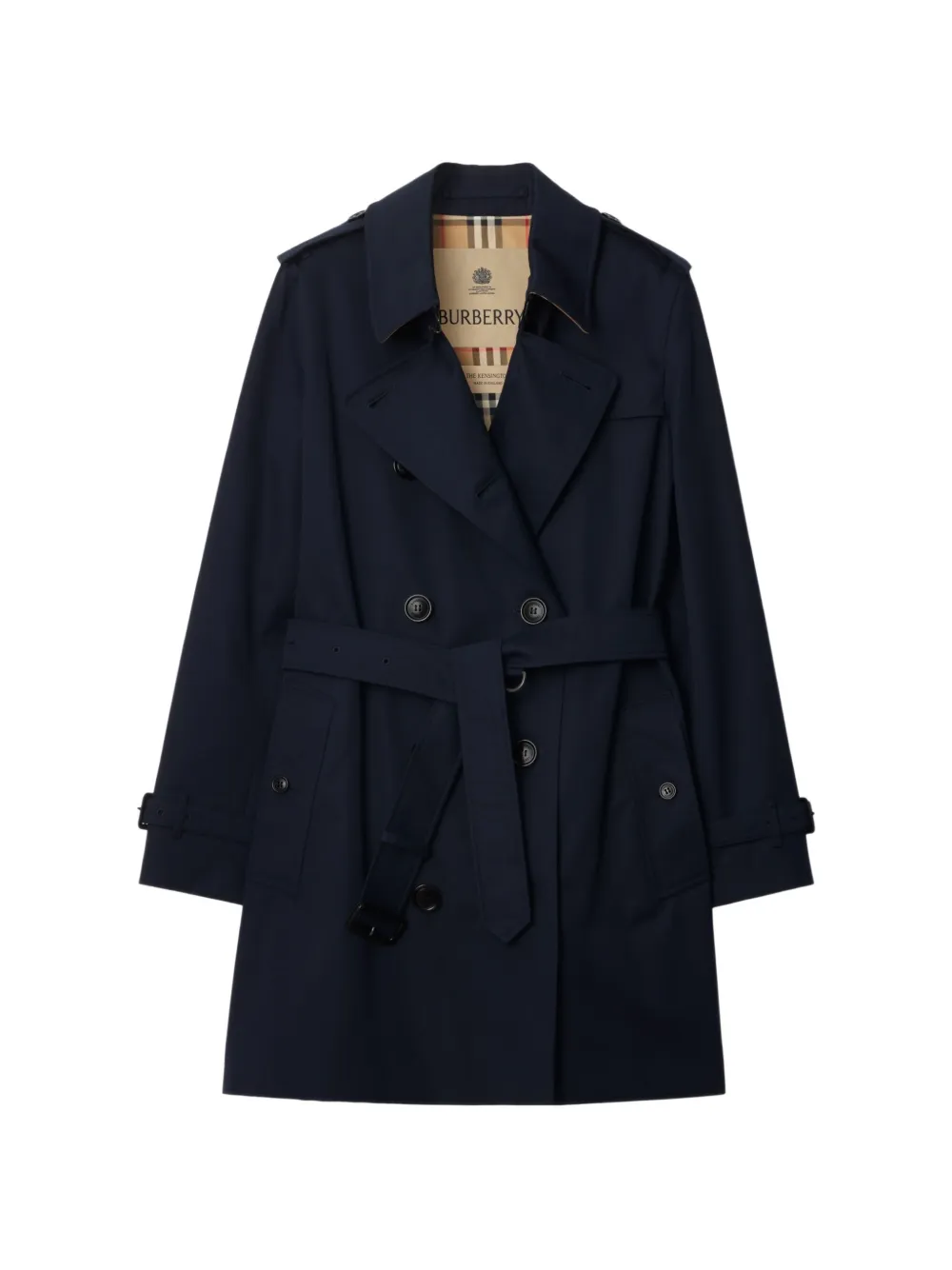 Burberry Kensington trench coat - Blu