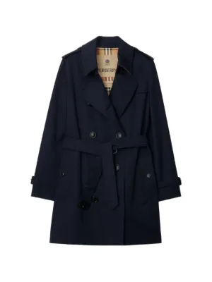 バーバリーブラック トレンチコート ダブルブレスト Burberry ダブルブレスト トレンチコート | ブラック | FARFETCH JP