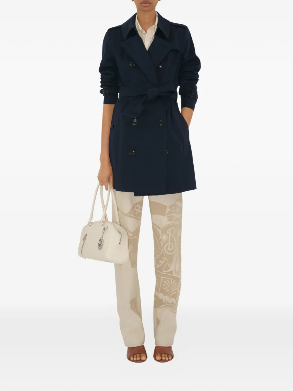 Burberry Chelsea Heritage trenchcoat Blauw