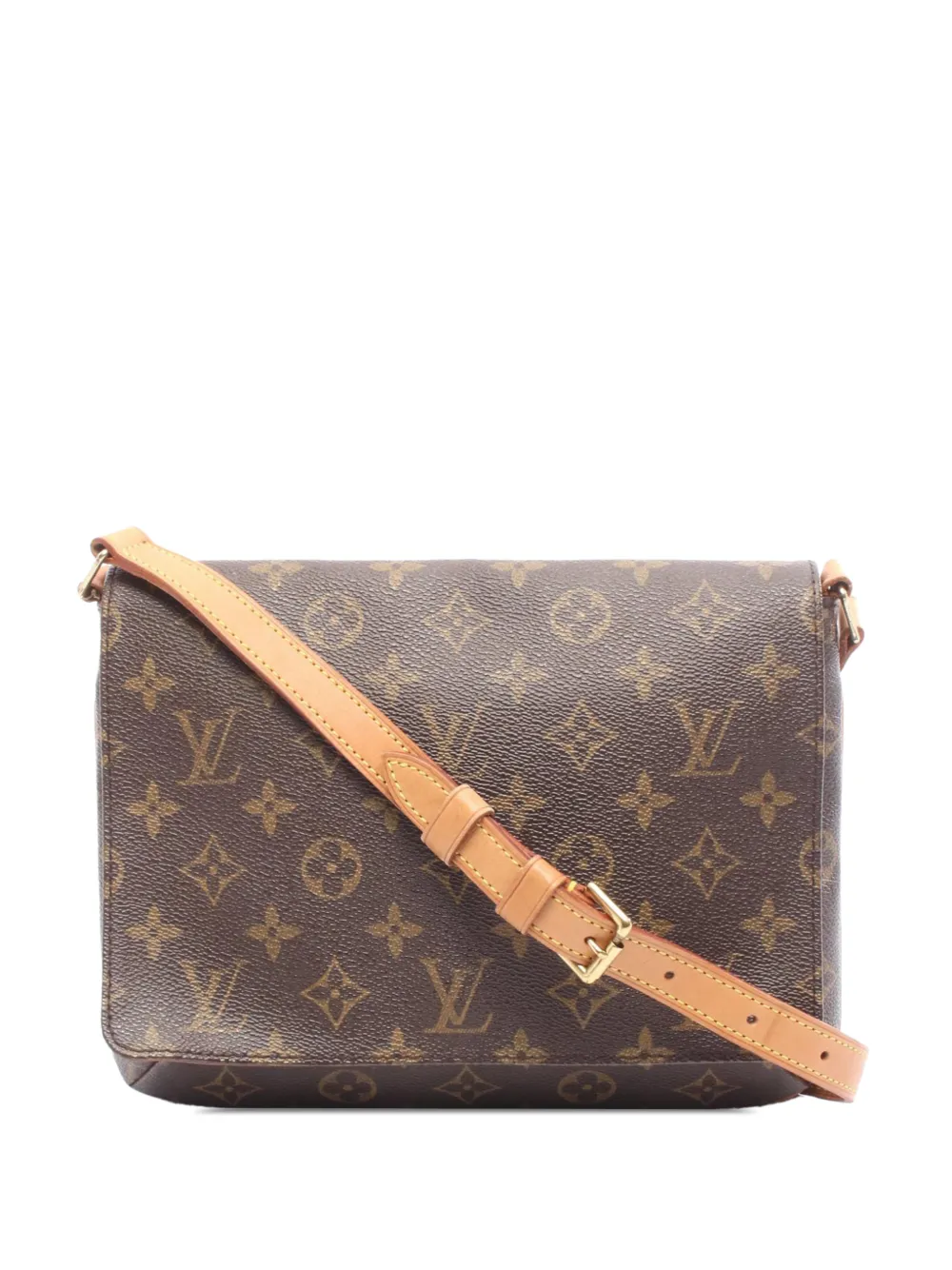 Louis Vuitton Pre-Owned 2001 Monogram Musette Tango Short Strap shoulder bag - Marrone