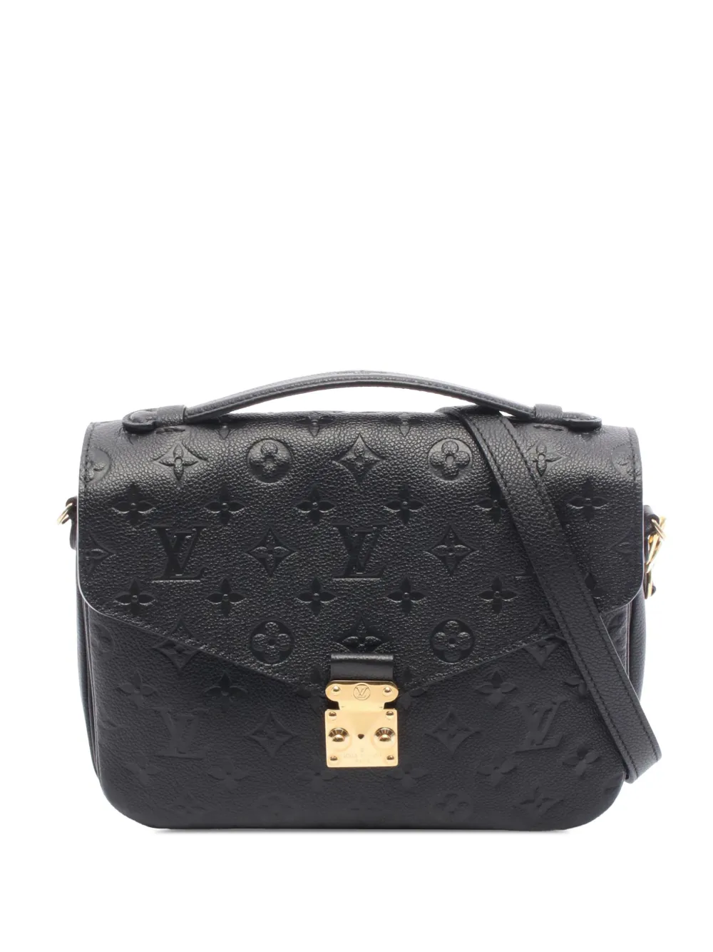 Louis Vuitton Pre-Owned 2019 Monogram Empreinte Pochette Metis satchel - Nero