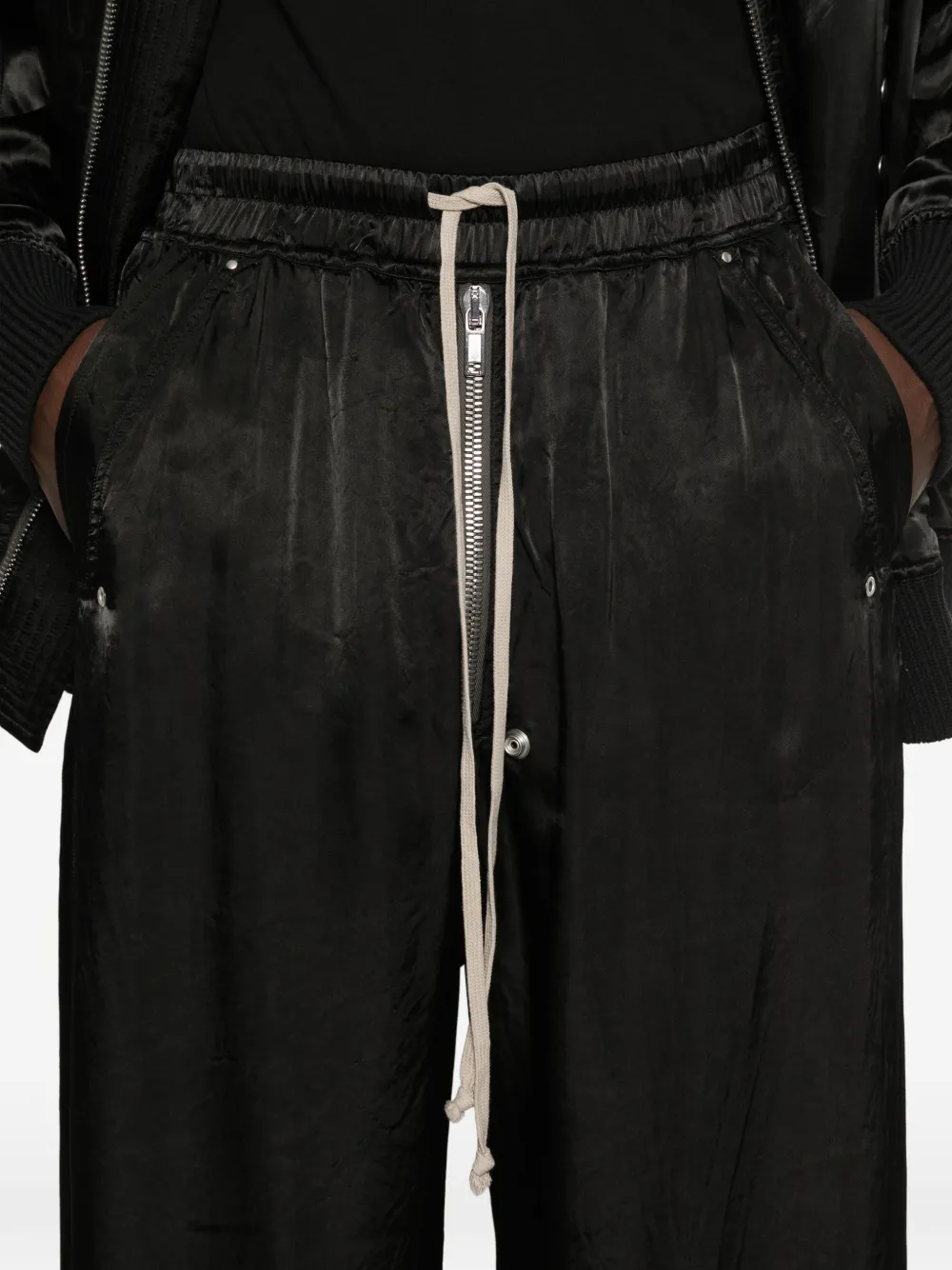 Rick Owens Broek met trekkoord Zwart