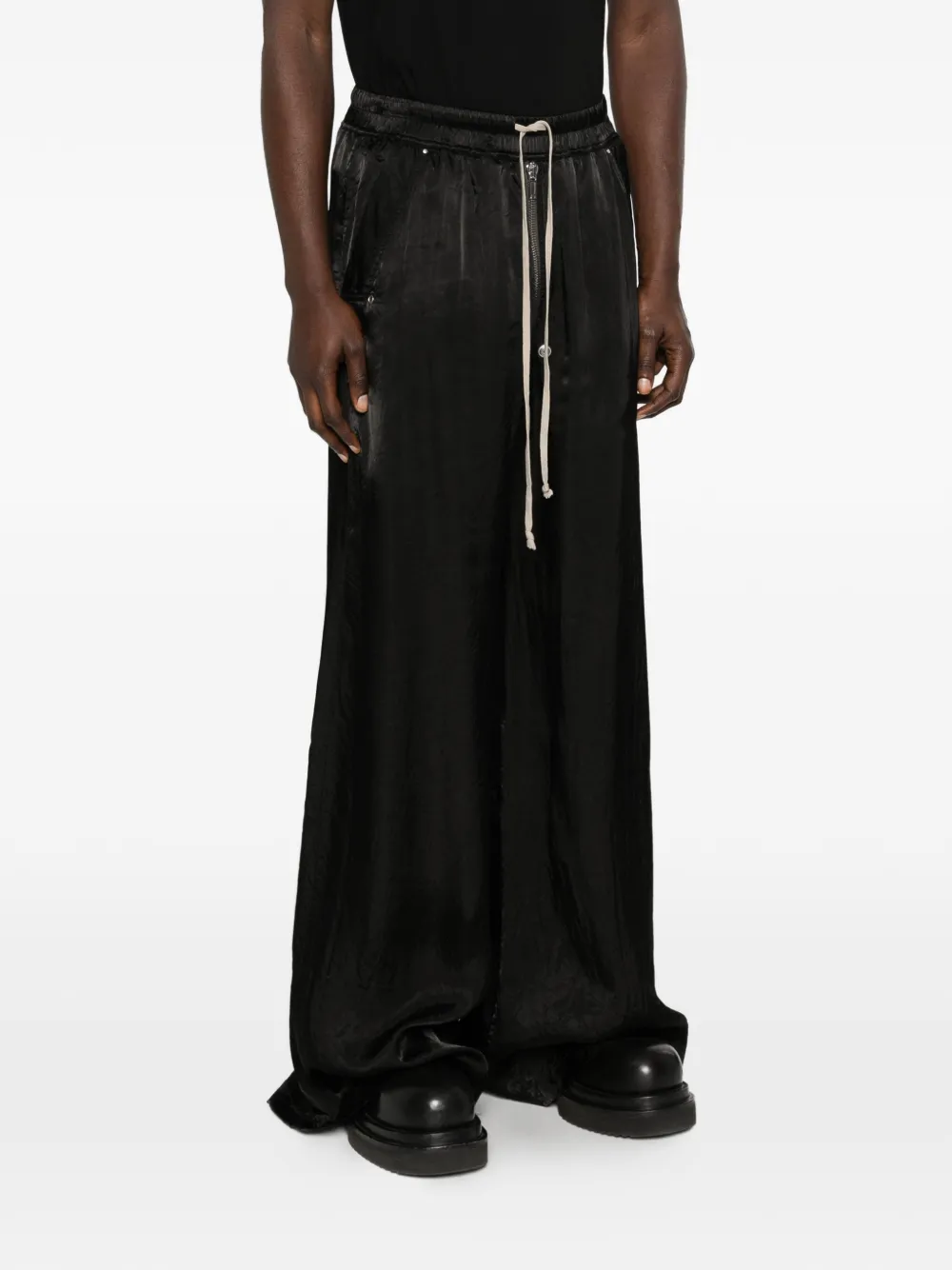 Rick Owens Broek met trekkoord Zwart