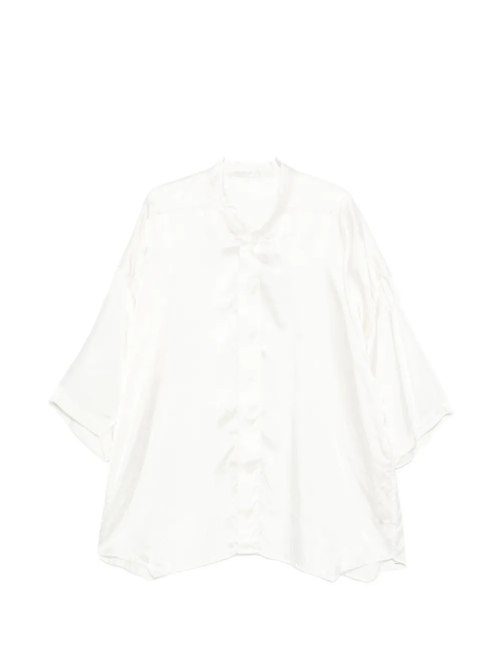Rick Owens Short-sleeve Shirt In White