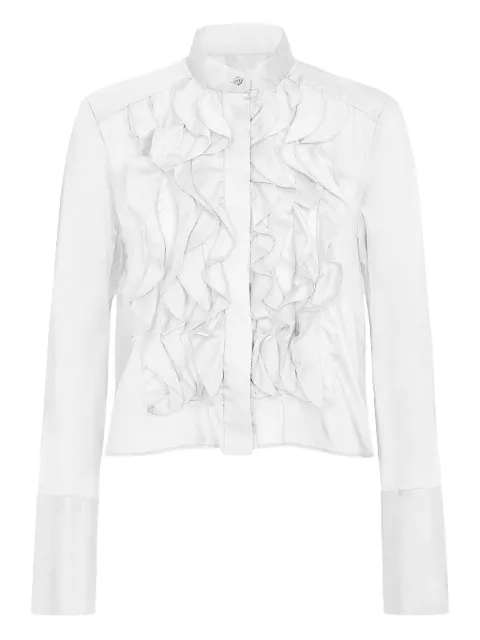 TWP ruffled patti blouse
