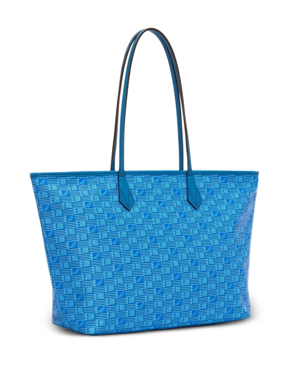 Moreau MM Saint Tropez zip patterned tote bag - Blauw