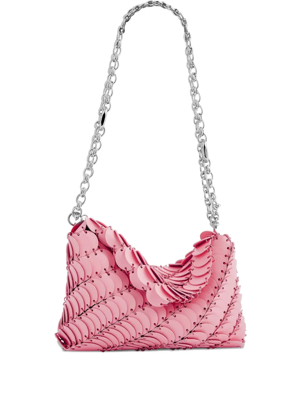 Rabanne Paco chain-strap shoulder bag - Rosa