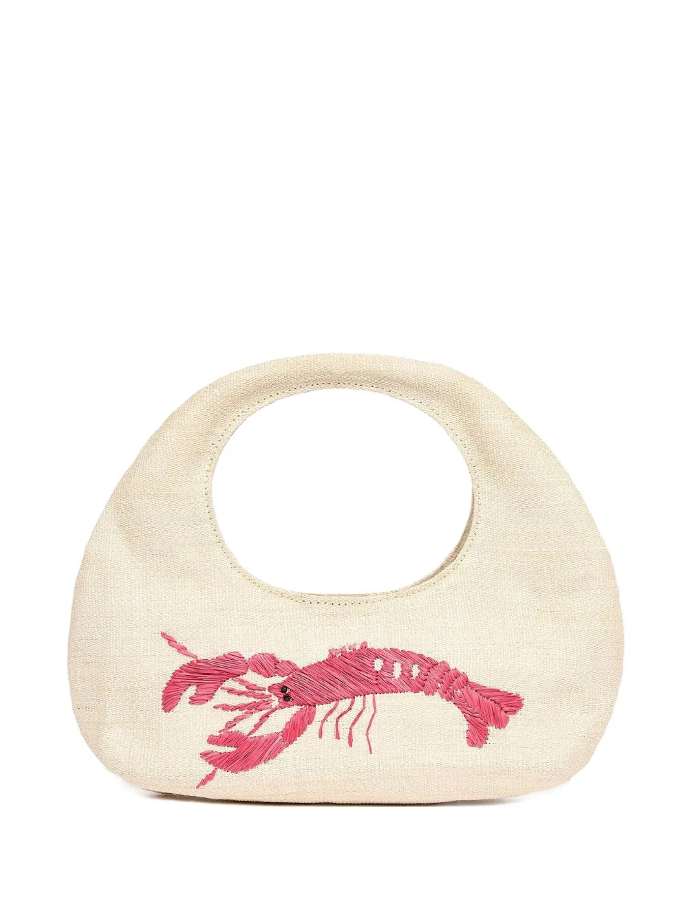 Poolside mini Lobster Bake tote bag - Toni neutri