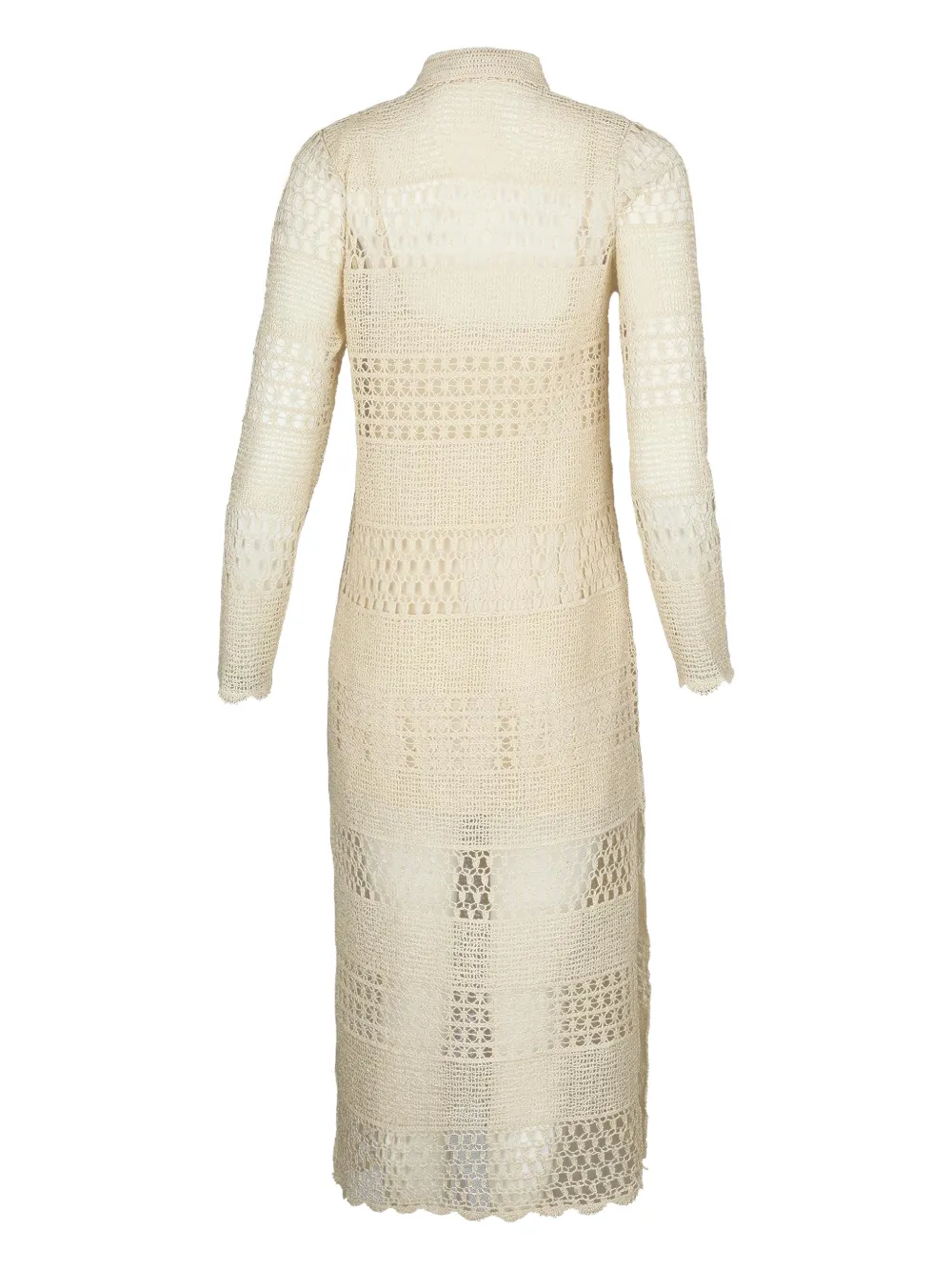 ZIMMERMANN Wanderlust gehaakte zonnejurk Beige