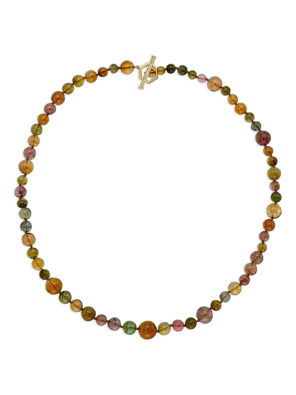 Meredith Young Darker Desert tourmaline necklace - Gold