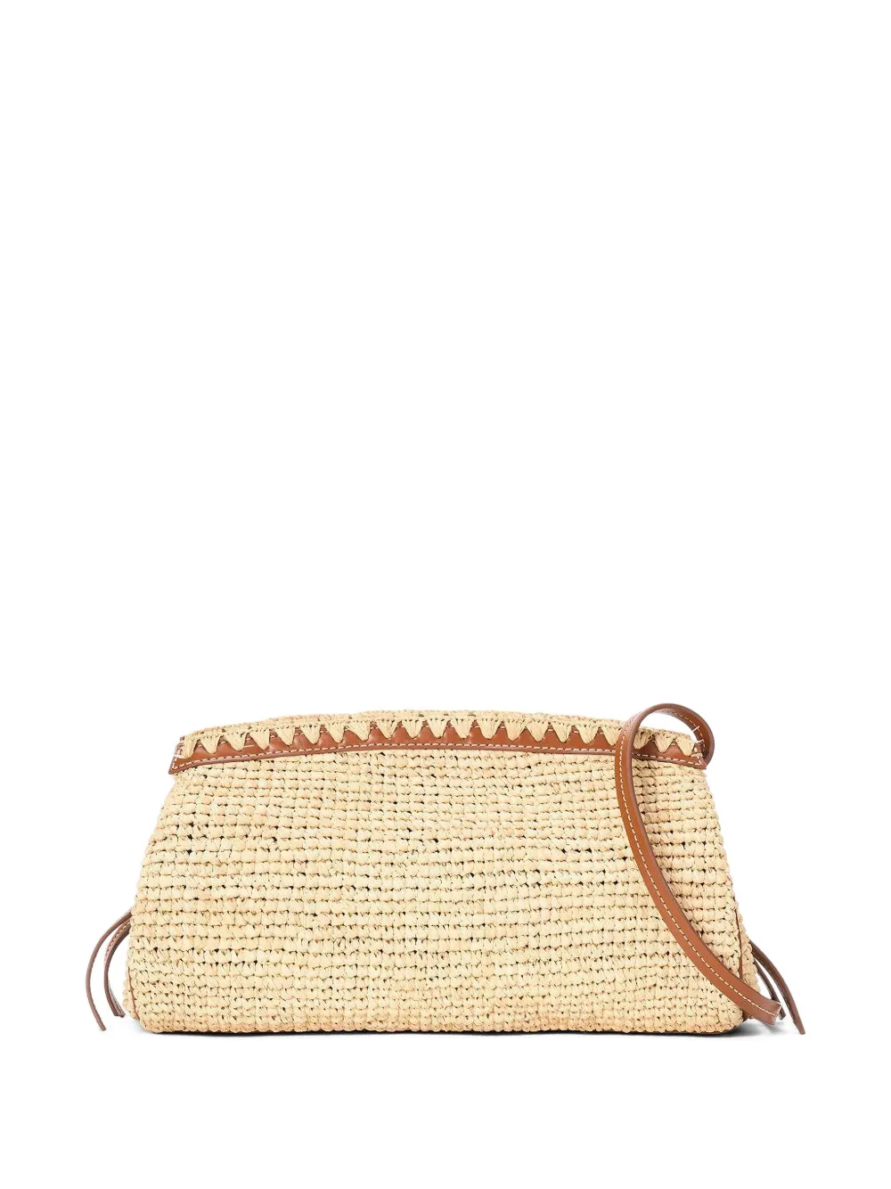 STAUD Maude verstelbare clutch Beige