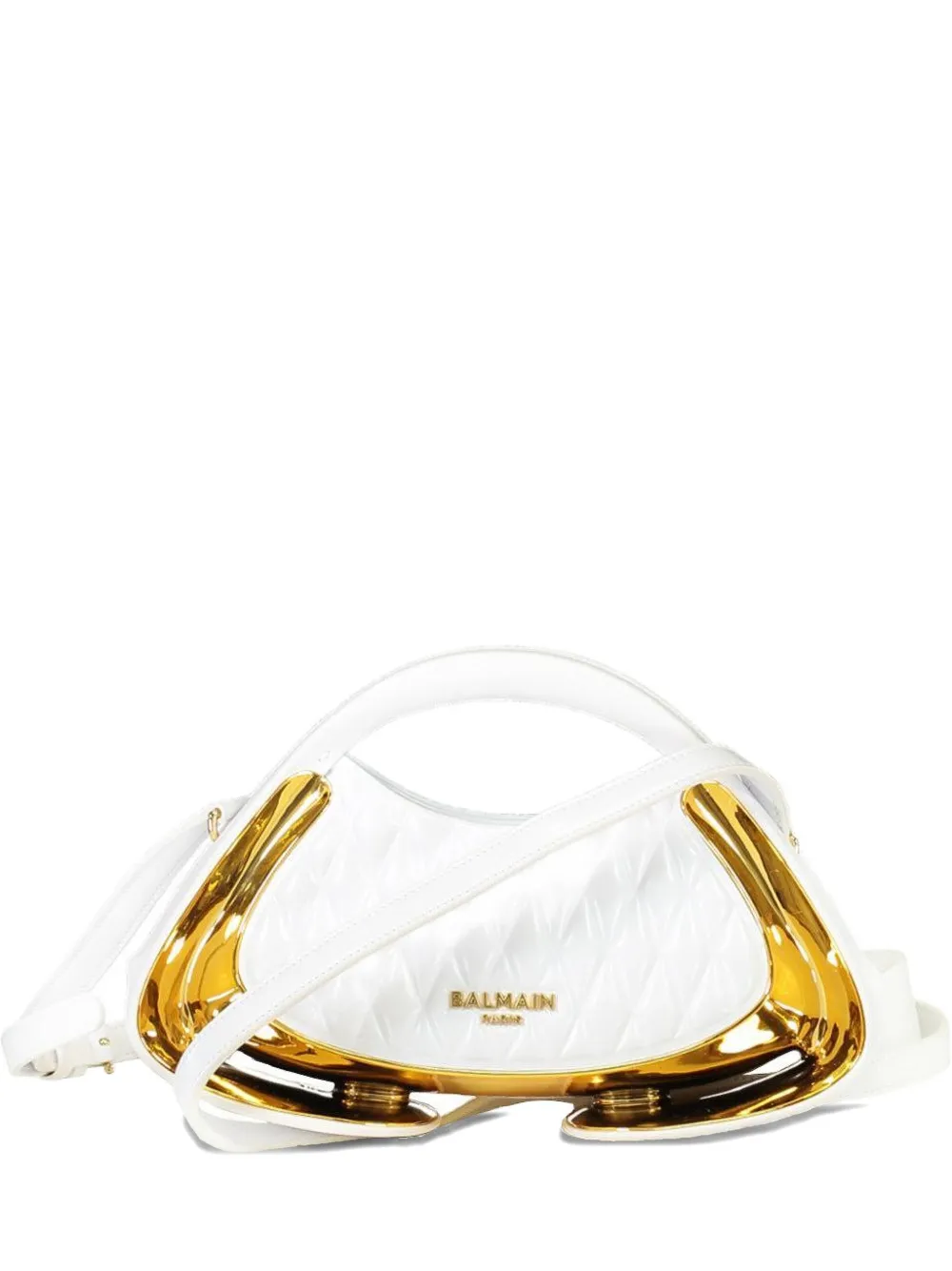 Balmain small Jolie Madame tote bag - Bianco