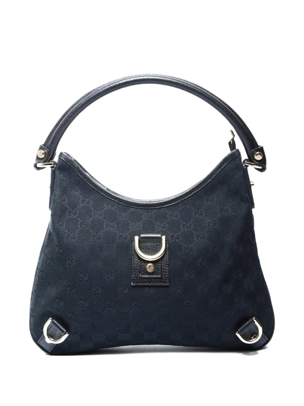 Gucci Pre-Owned 2000-2015 Abbey canvas shoulderbag - Nero