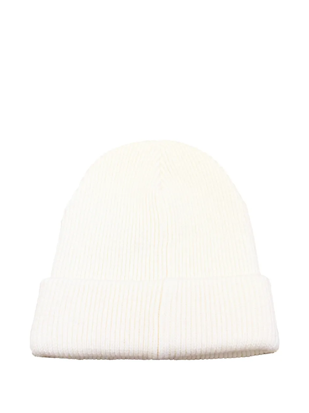 SAINT MXXXXXX logo-embroidered beanie hat - Beige