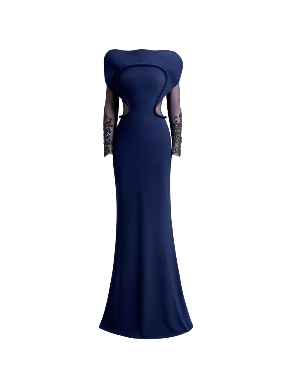 Gemy Maalouf beaded-sleeve dress · 6