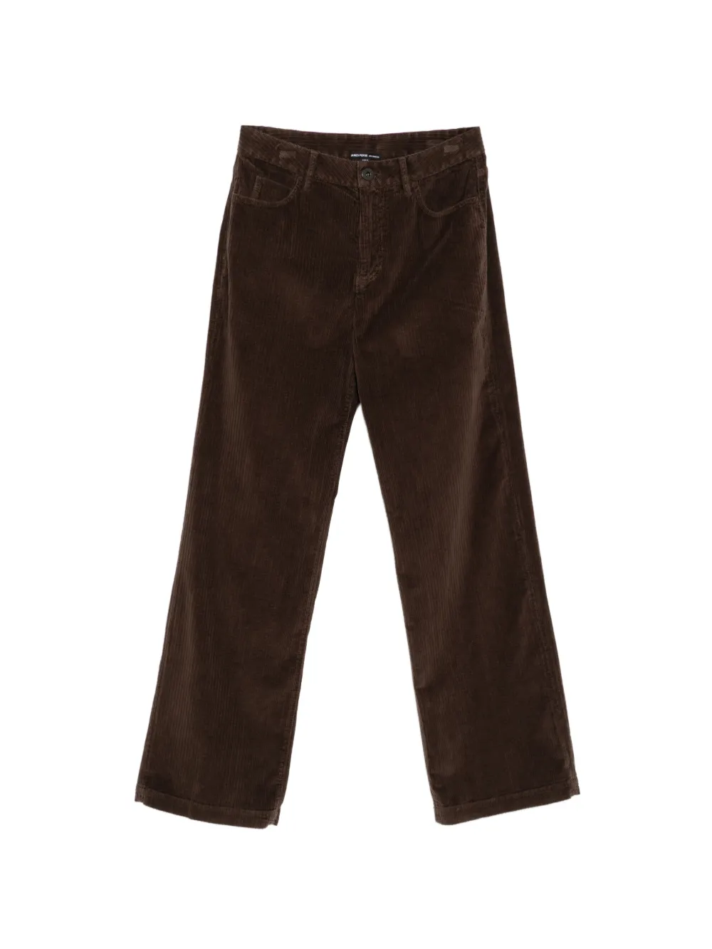 James Perse corduroy straight-leg trousers - Marrone