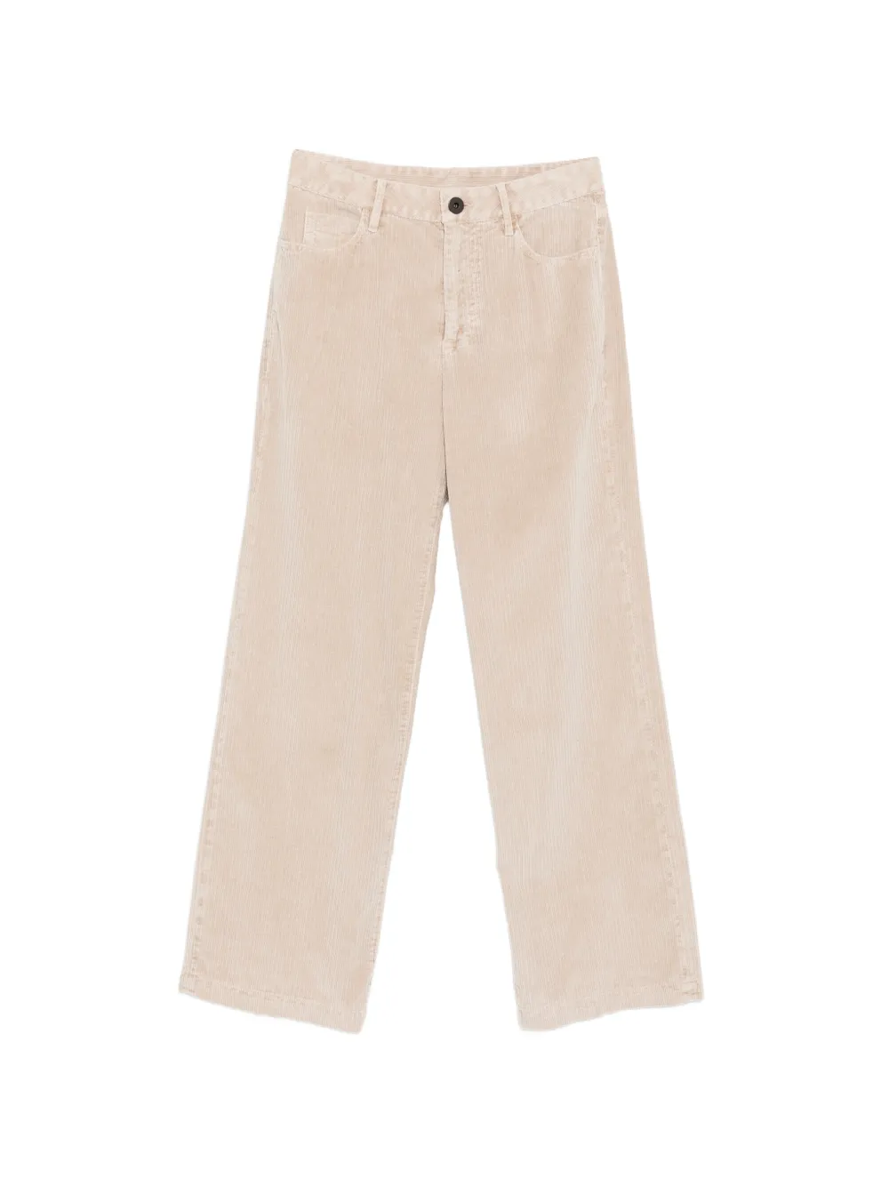 James Perse corduroy straight-leg trousers - Toni neutri