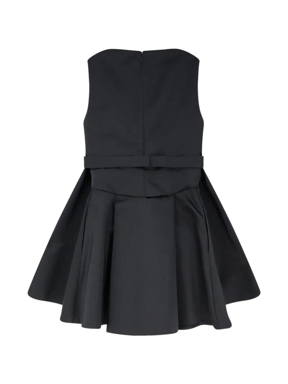 Alexander McQueen sleeveless mini dress - Zwart