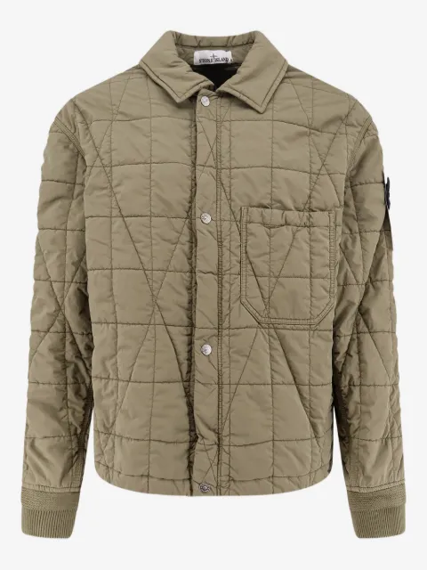 Stone Island 4100011 cotton nylon Tela quilted-TC JACKET