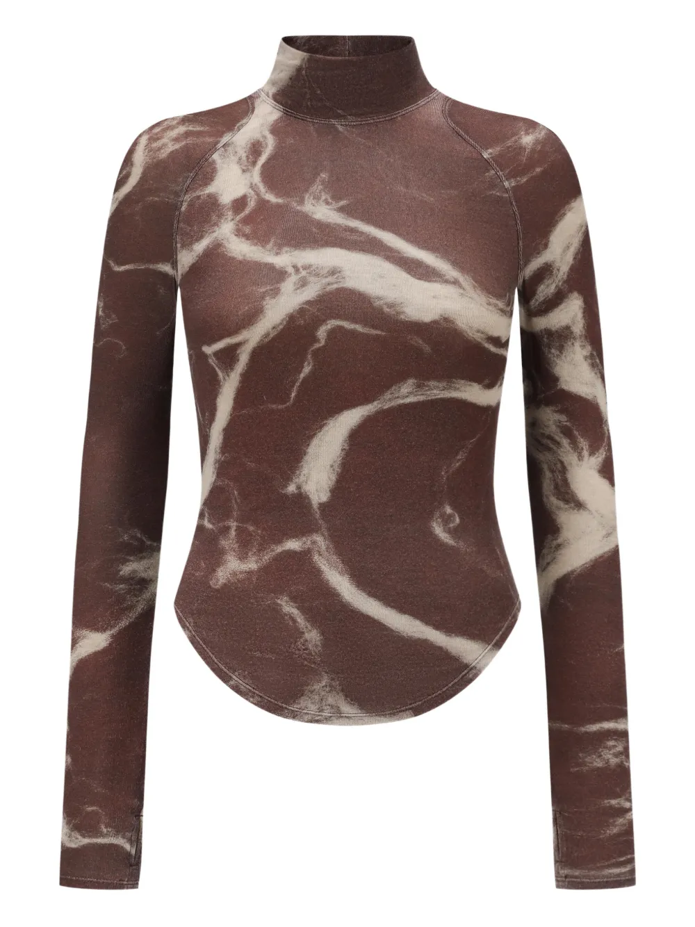 Oude Waag Threaded Top In Brown