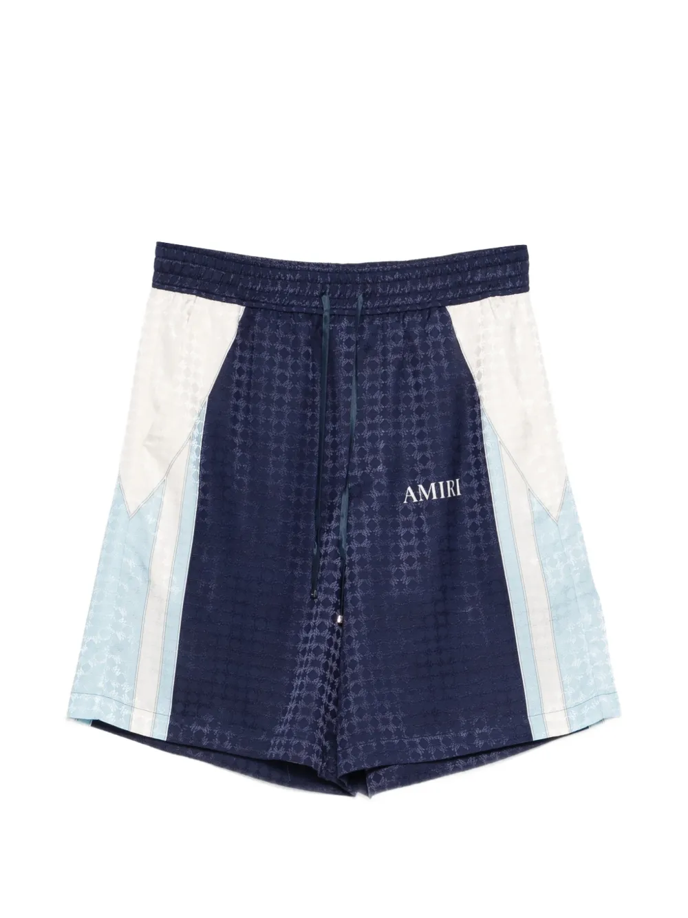 AMIRI Ma Quad drawstring print shorts – Blue AMIRI Ma Quad drawstring print shorts – Blue