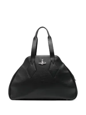 Vivienne Westwood Small Yasmine Tote Bag | Black | FARFETCH