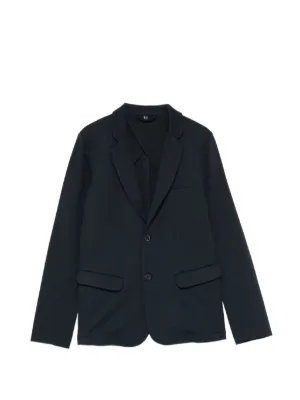 Emporio Armani Kids ウォッシュド デニムジャケット | ブルー