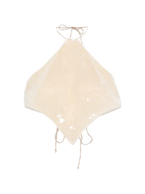 Oséree sequin-embellishment top