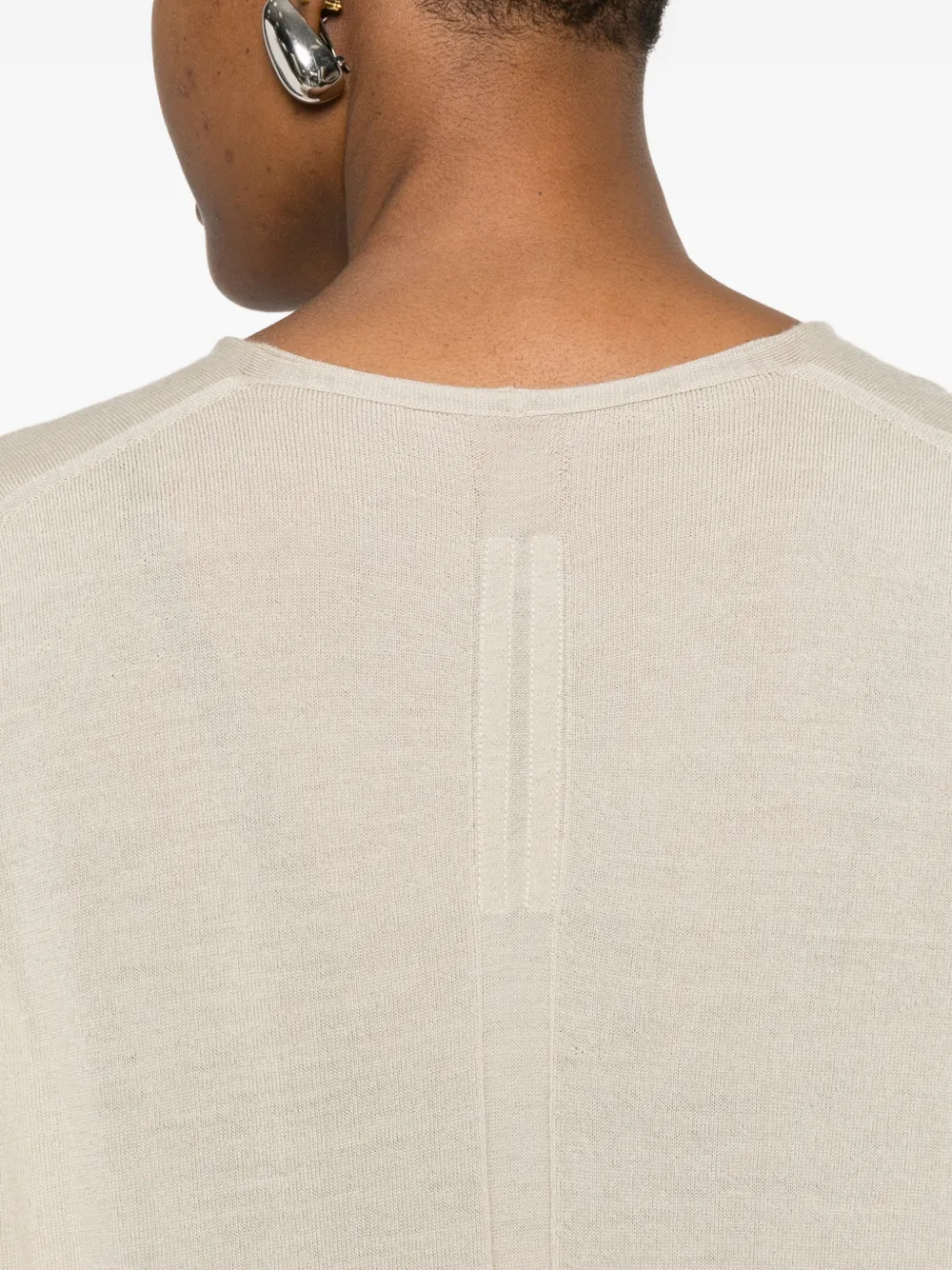 Rick Owens Trui met V-hals Beige