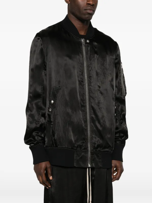 Rick Owens ボンバージャケット | ブラック | FARFETCH JP