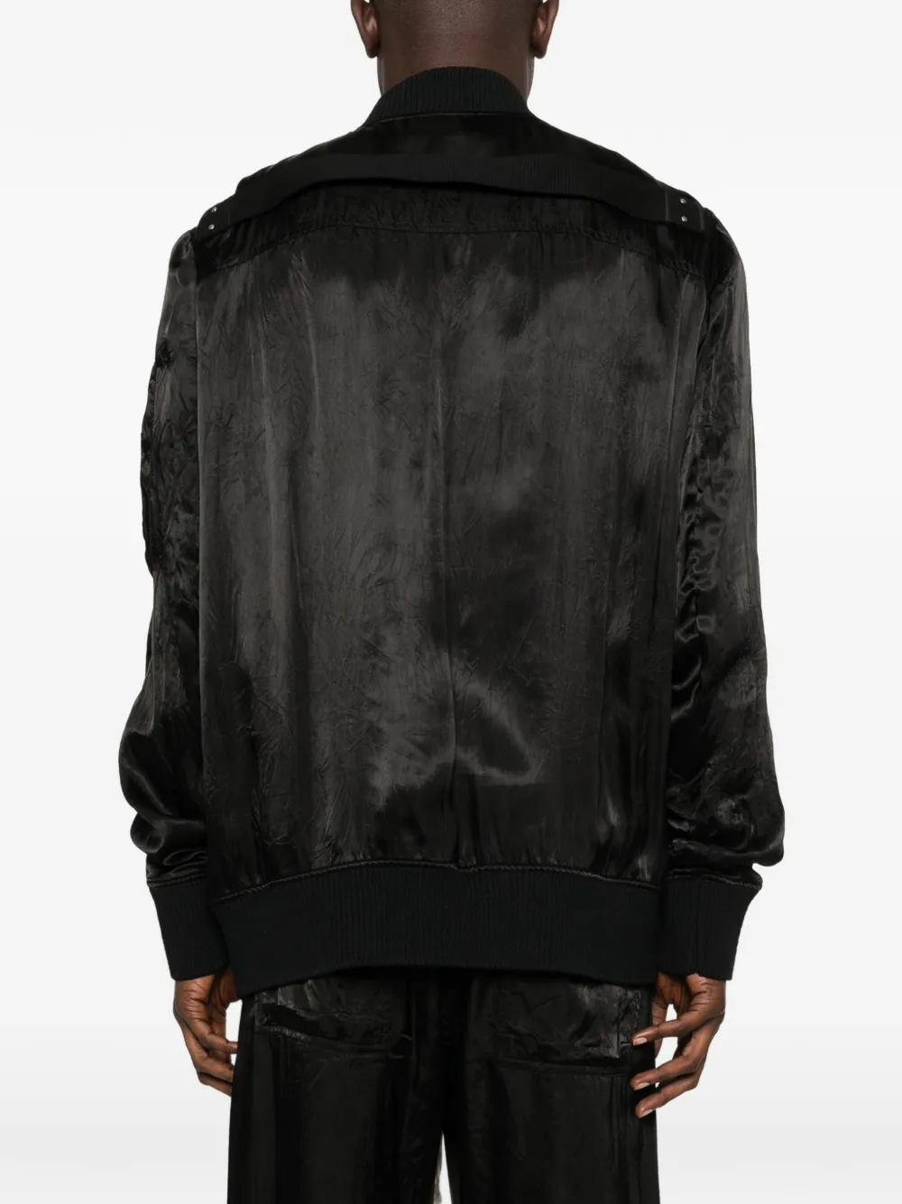 Rick Owens Bomberjack met rits Zwart