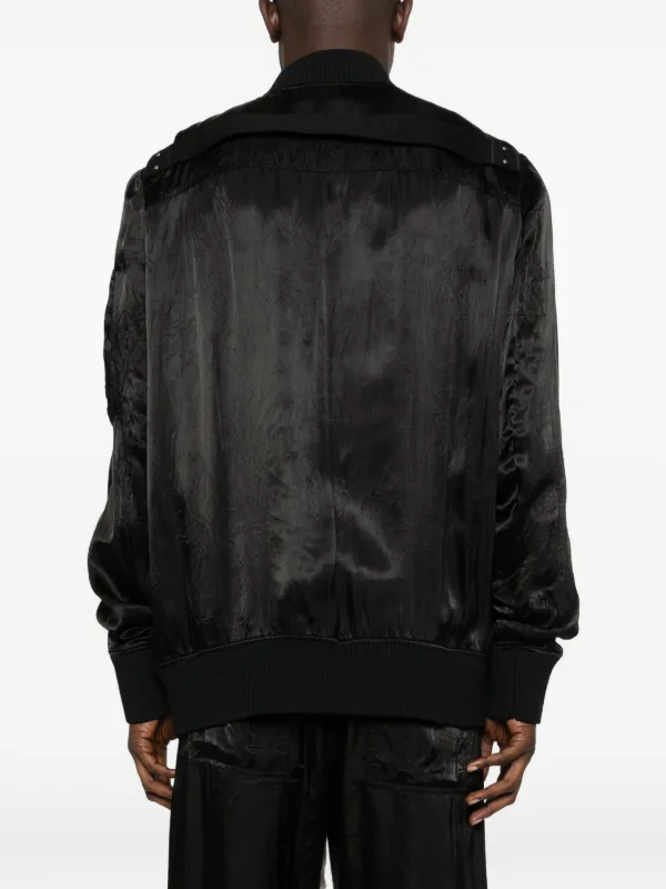 Rick Owens ボンバージャケット | ブラック | FARFETCH JP