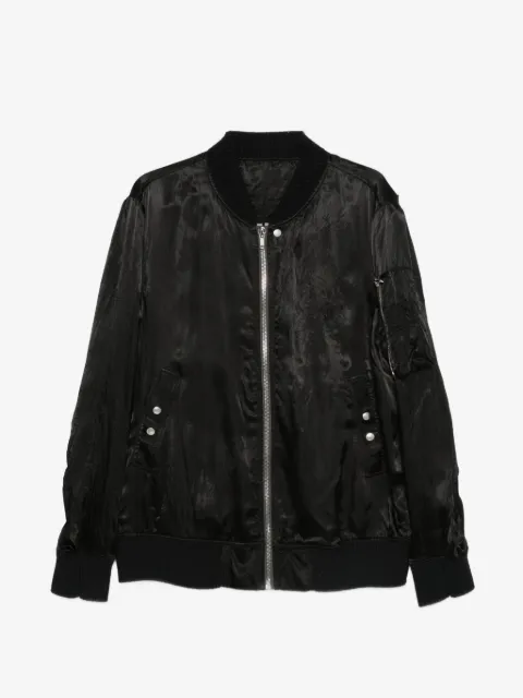 Rick Owens zip bomber jacket