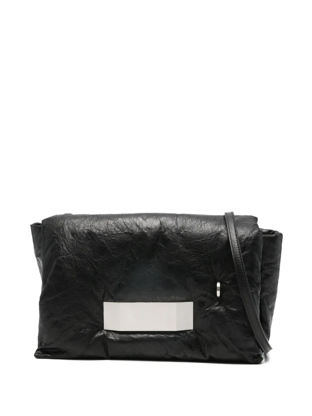Rick Owens leather clutch bag - Nero