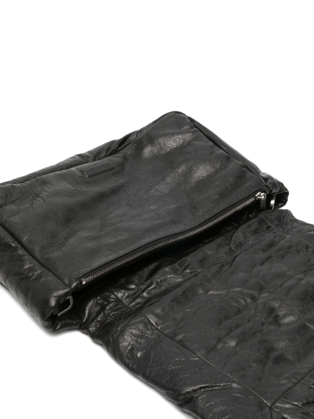 Rick Owens Leren clutch Zwart