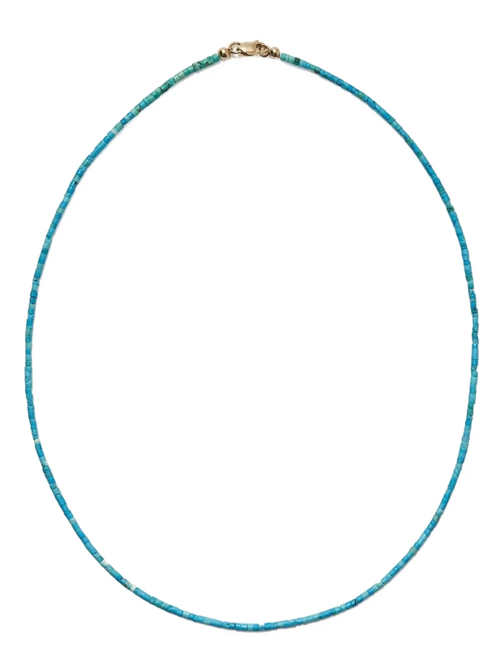 Lizzie Fortunato turquoise bead necklace - Oro