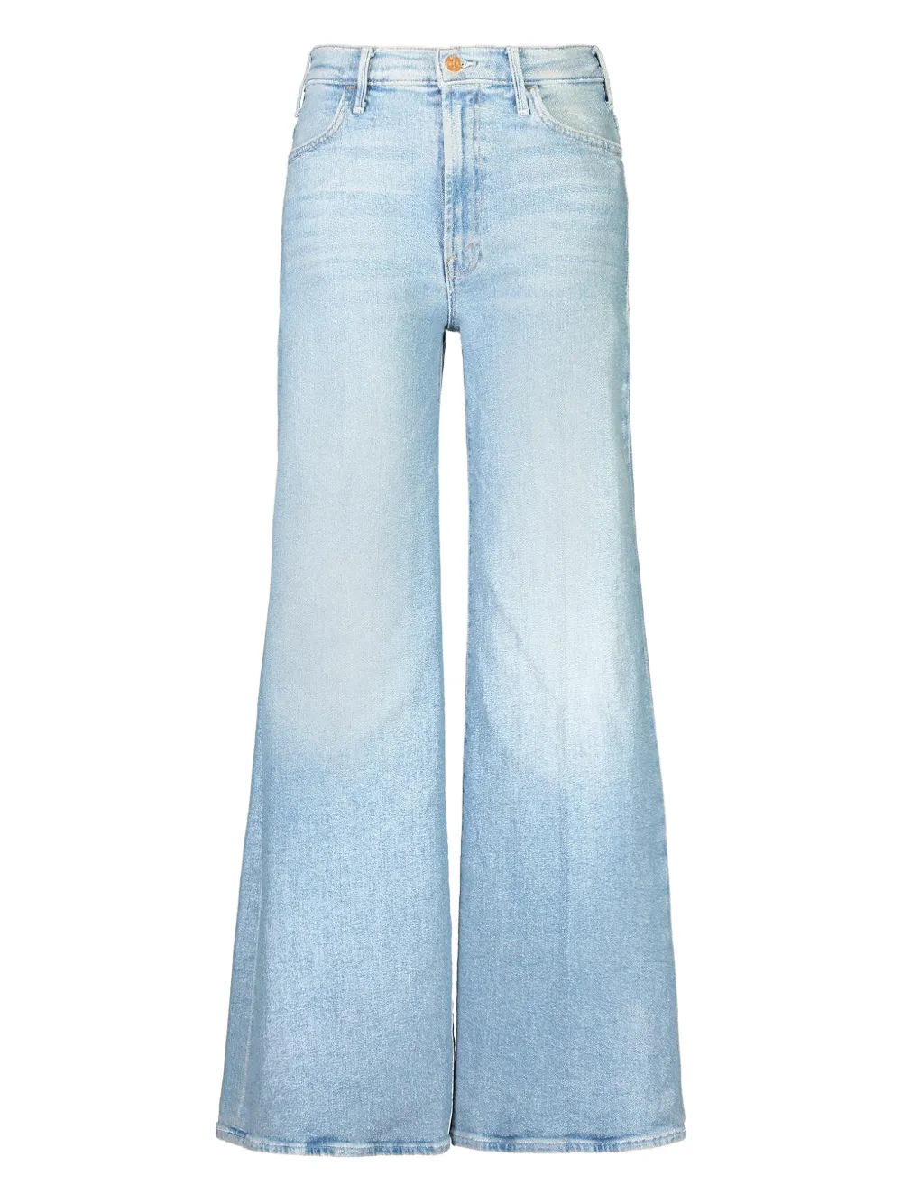 MOTHER hustler roller sneak jeans - Blu