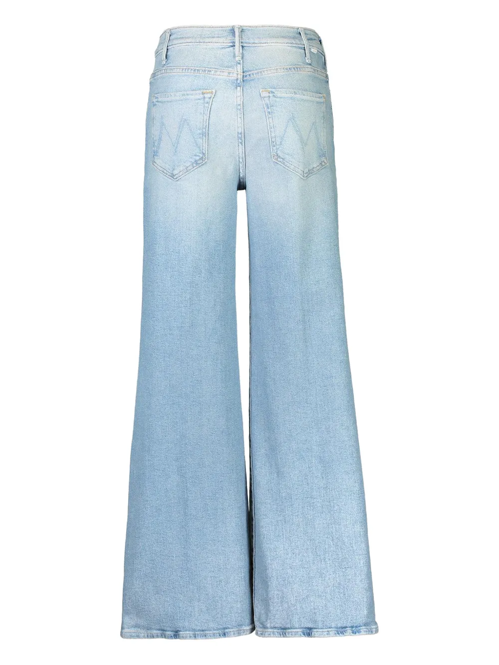 MOTHER Hustler roller sneak jeans Blauw