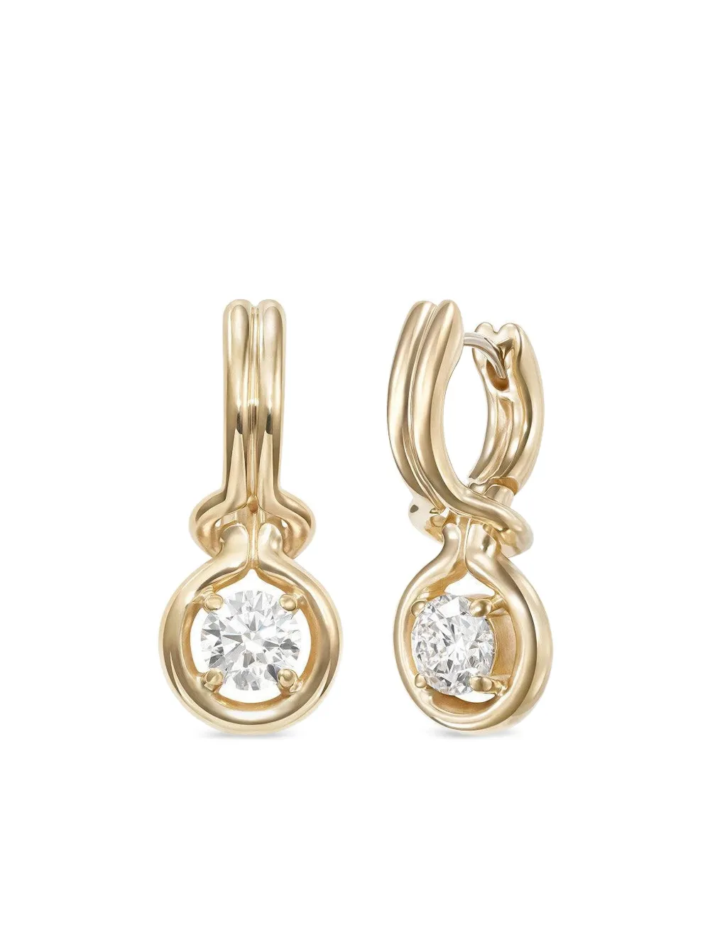Melissa Kaye diamond earrings - Oro
