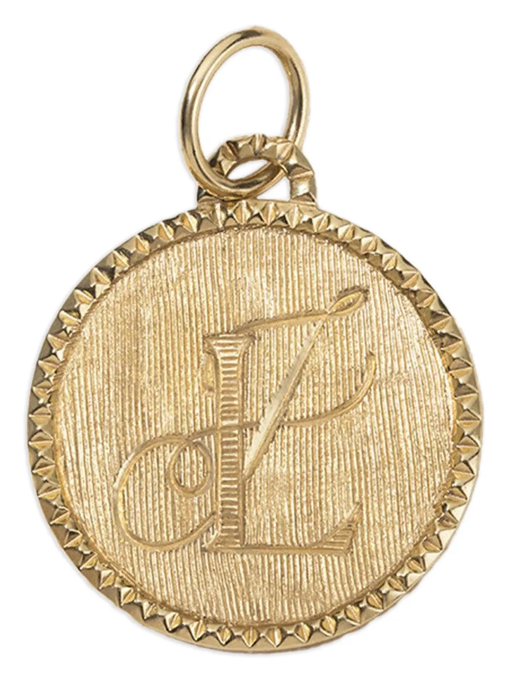 DEVON WOODHILL stud disc pendant - Gold