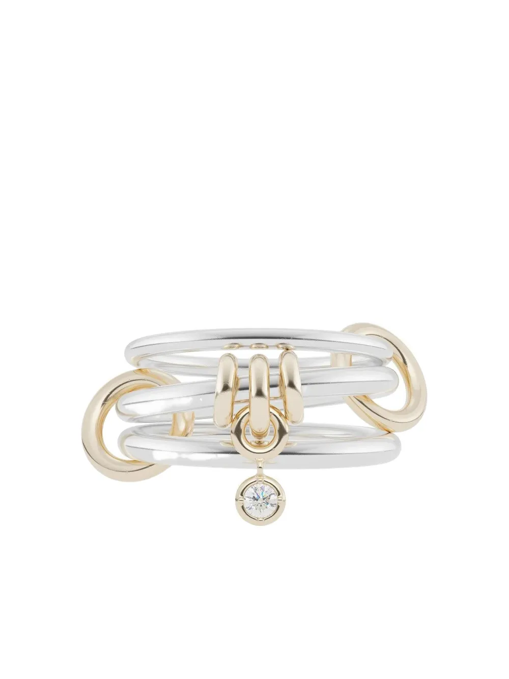 Spinelli Kilcollin Pierra SG diamond ring - Argento