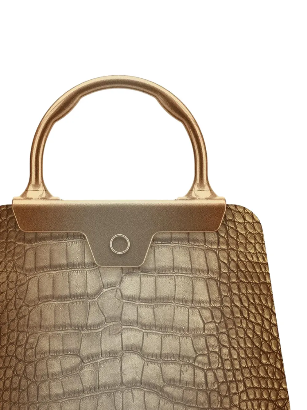 Jeffrey Levinson Andie croc-effect tote bag - Bruin